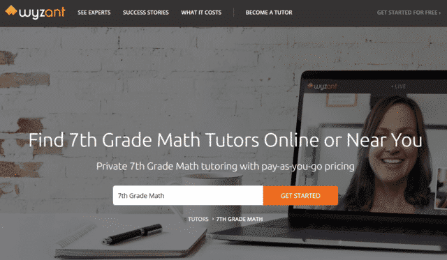 Wyzant Learn 7th Grade Math Lessons Online