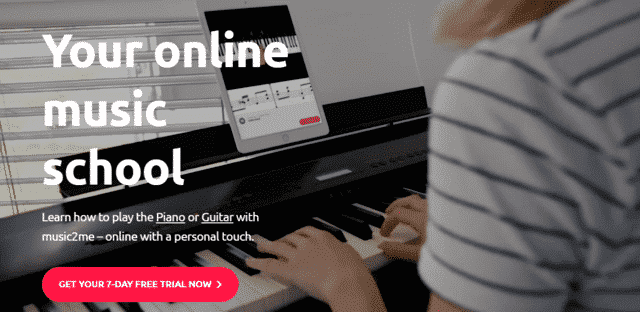 music2me learn piano lessons online