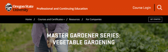 oregonstateuniversity learn gardening lessons online