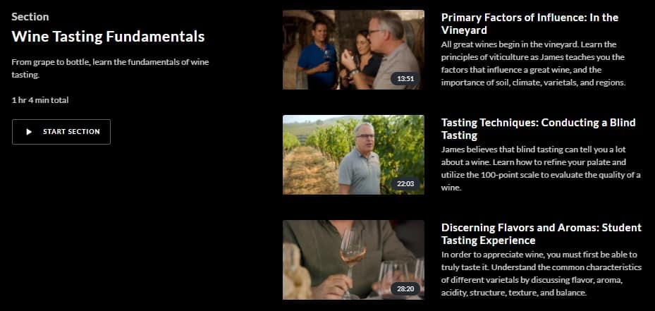 MasterClass James Suckling Wine Tasting Fundamentals