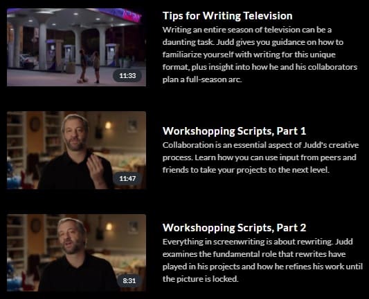 MasterClass Judd Apatow Comedic Screenwriting 3