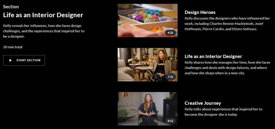 MasterClass Kelly Wearstler Life as an Interior Designer