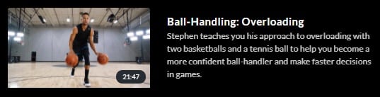 MasterClass Stephen Curry Ball-Handling
