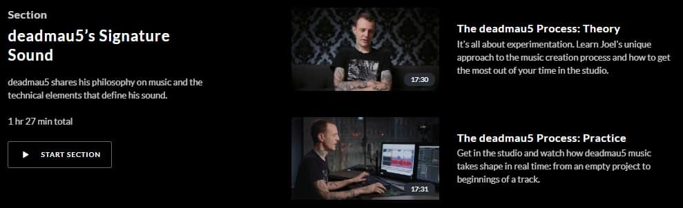 MasterClass deadmau5 theory & practice