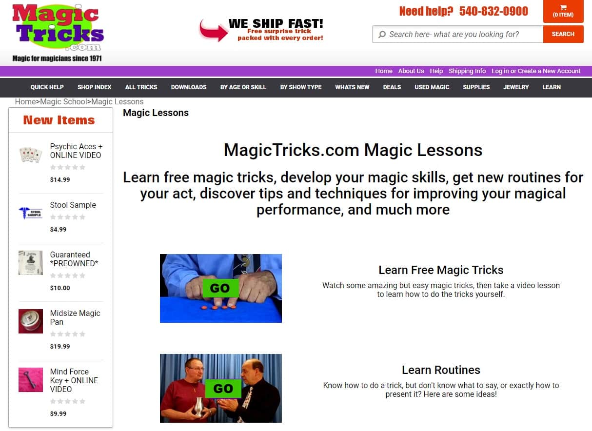 MagicTricks Magic Lessons for Beginners