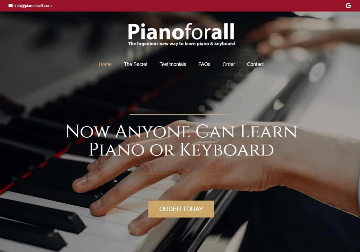 Pianoforall Piano Lessons for Beginners