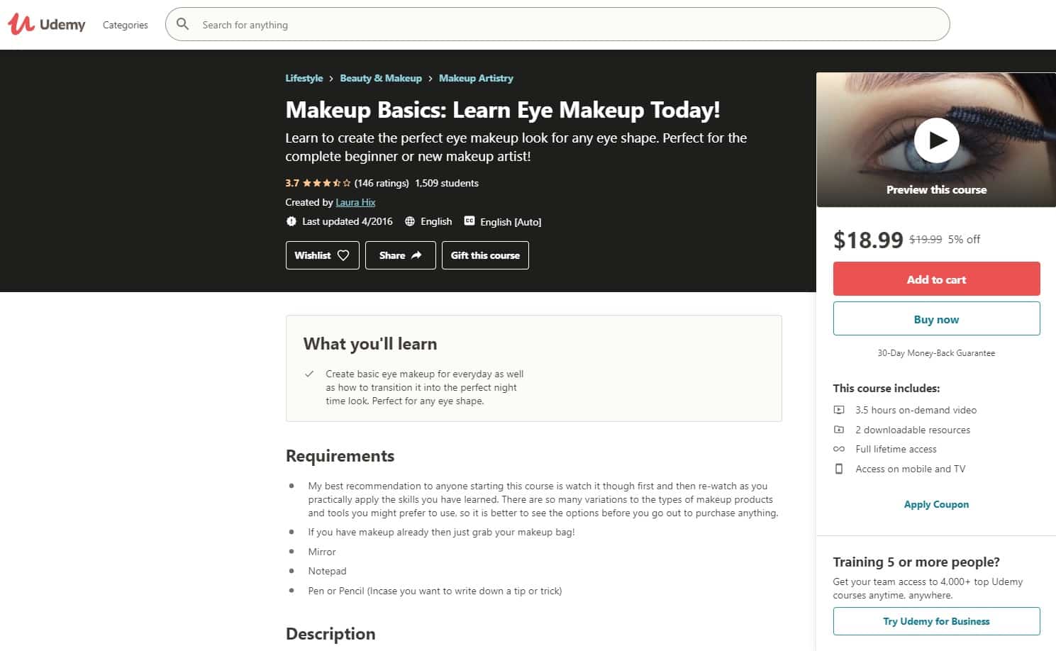 Udemy 1 Makeup and Beauty Lessons for Beginners