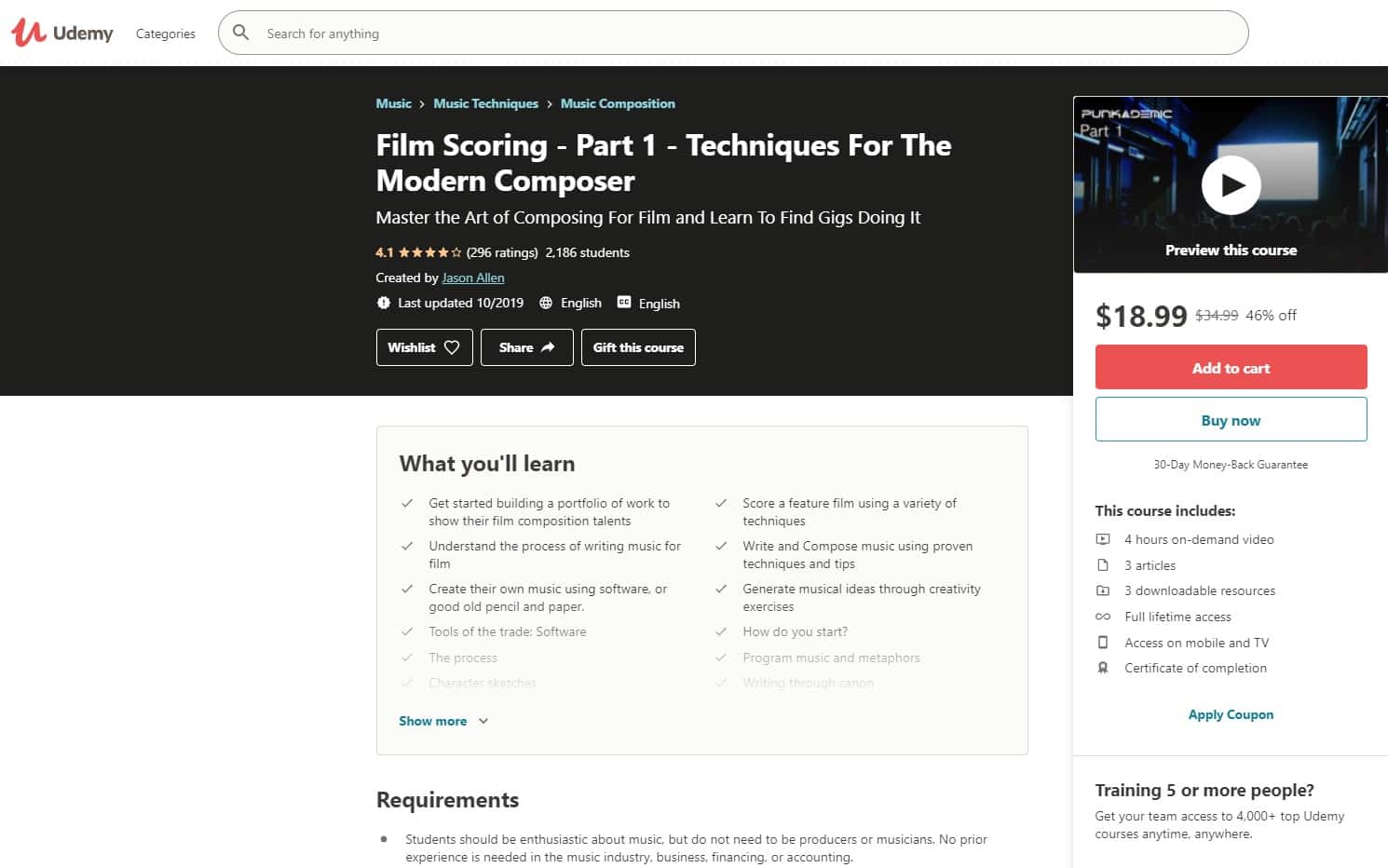 Udemy 2 Film Scoring Lessons for Beginners