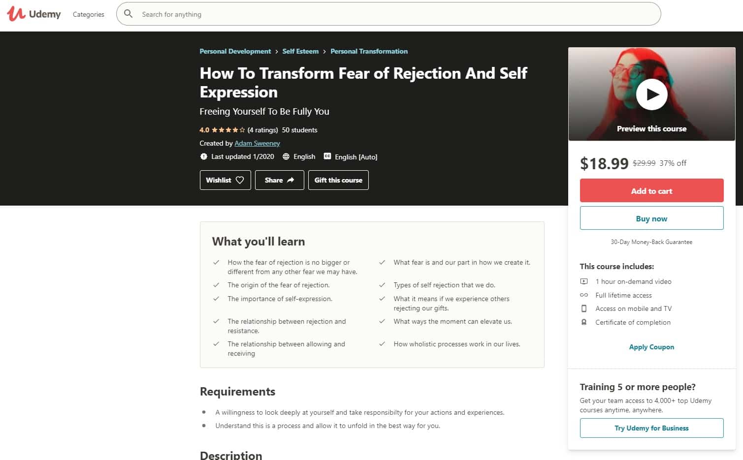 Udemy Self Expression Lessons for Beginners