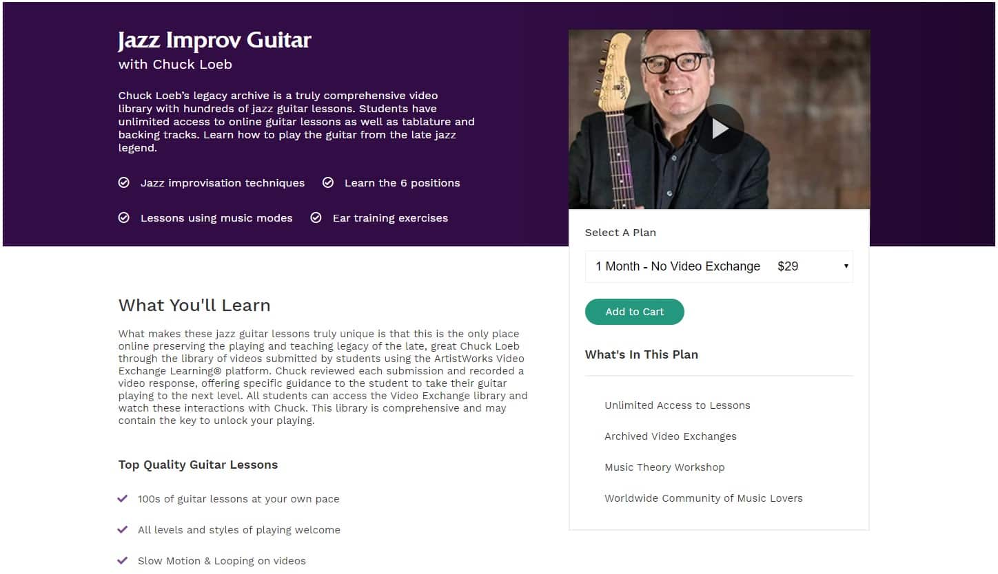 Jazz Improv Guitar with Chuck Loeb