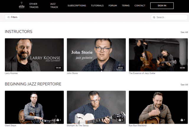 eliteguitaristjazz learn jazz guitar lessons online