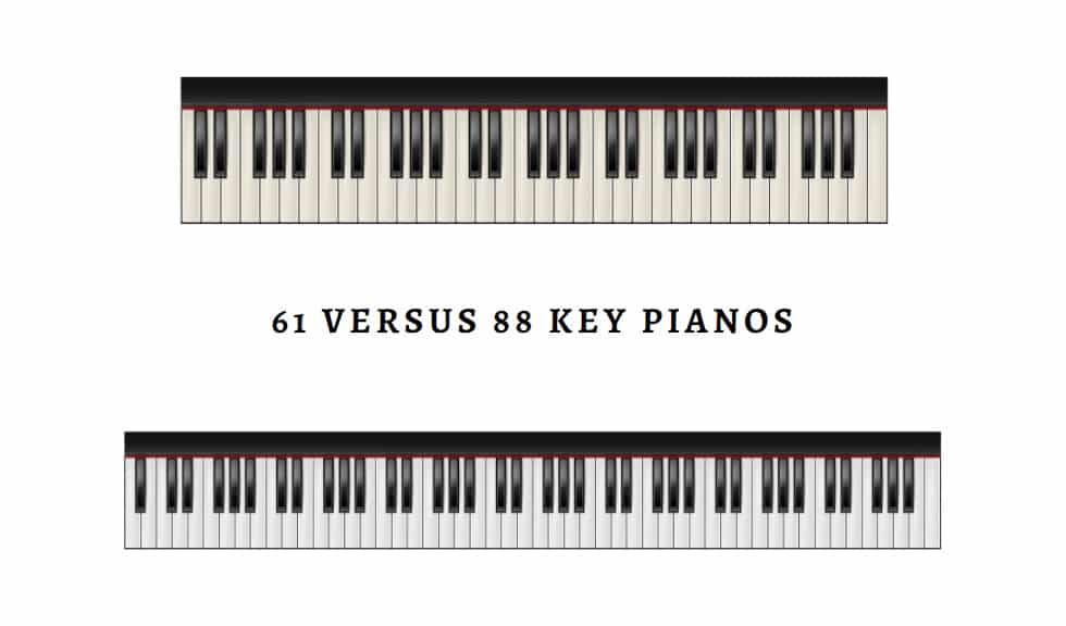 61 Versus 88 Key Pianos