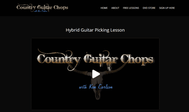 countryguitarchops learn guitar hybrid picking lessons online