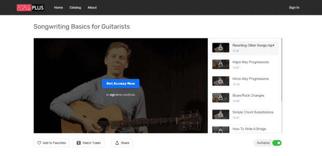 guitarcast learn singer songwriter guitar lessons online