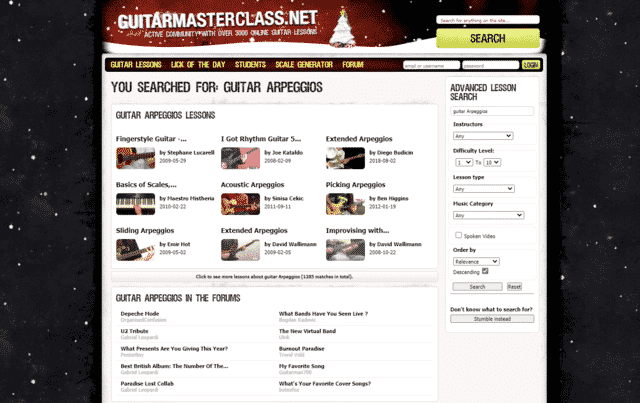 guitarmasterclass learn guitar arpeggios lessons online