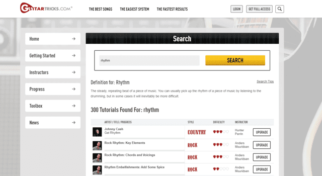 guitartricks learn rhythm guitar lessons online