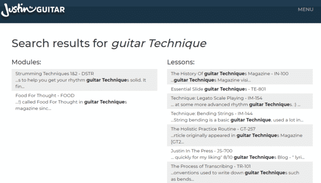 justinguitar learn guitar technique lessons online