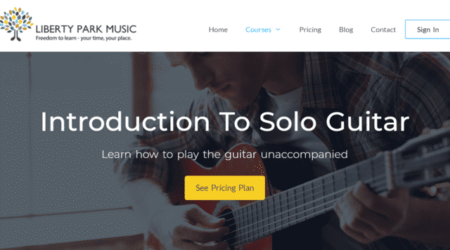 libertyparkmusic learn guitar soloing lessons online