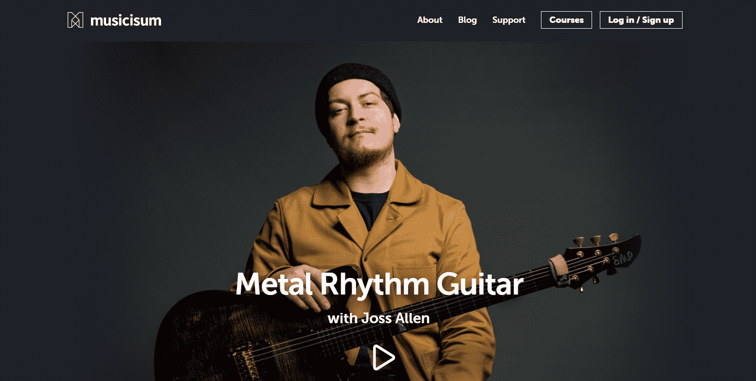 musicisum learn hard rock metal guitar lessons online