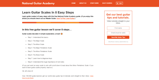 nationalguitaracademy learn-guitar scale and modes lessons online