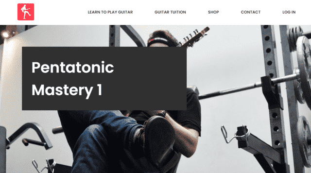 yourguitaracademy learn guitar pentatonic lessons online