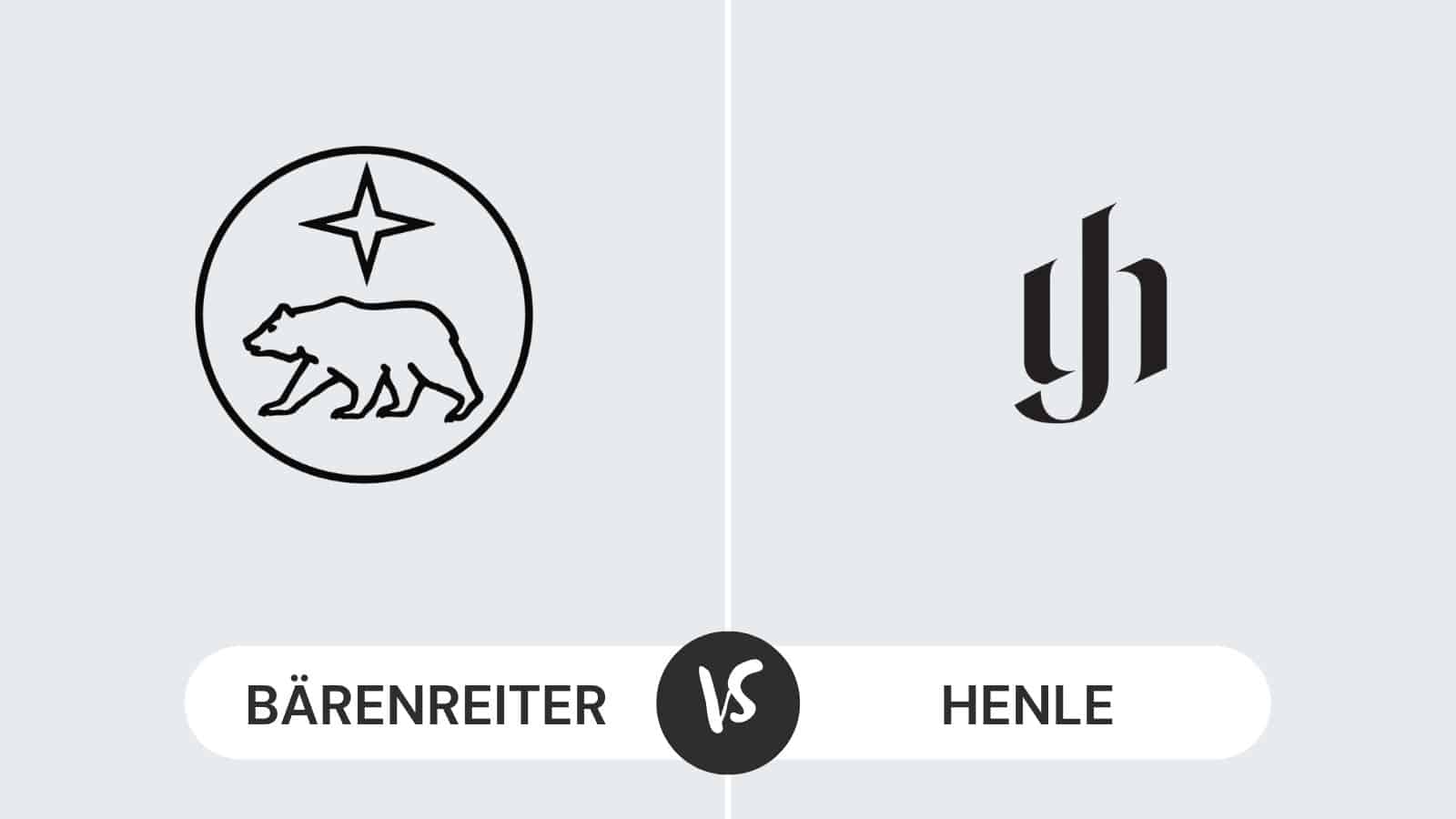 Bärenreiter Vs Henle