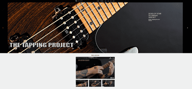 guitarmastery learn guitar tapping lessons online