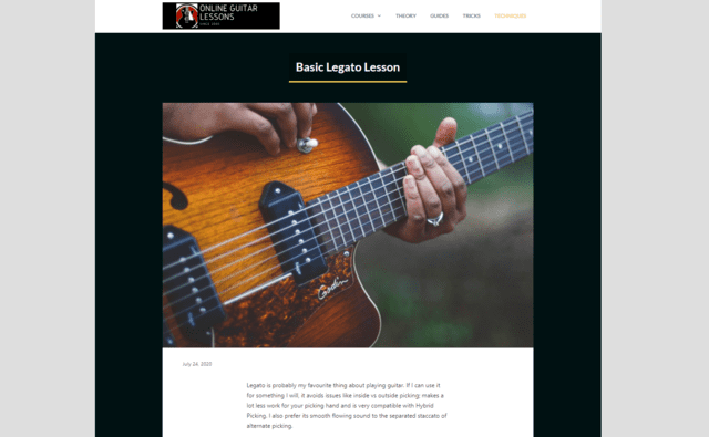onlineguitarlessons learn guitar legato lessons online