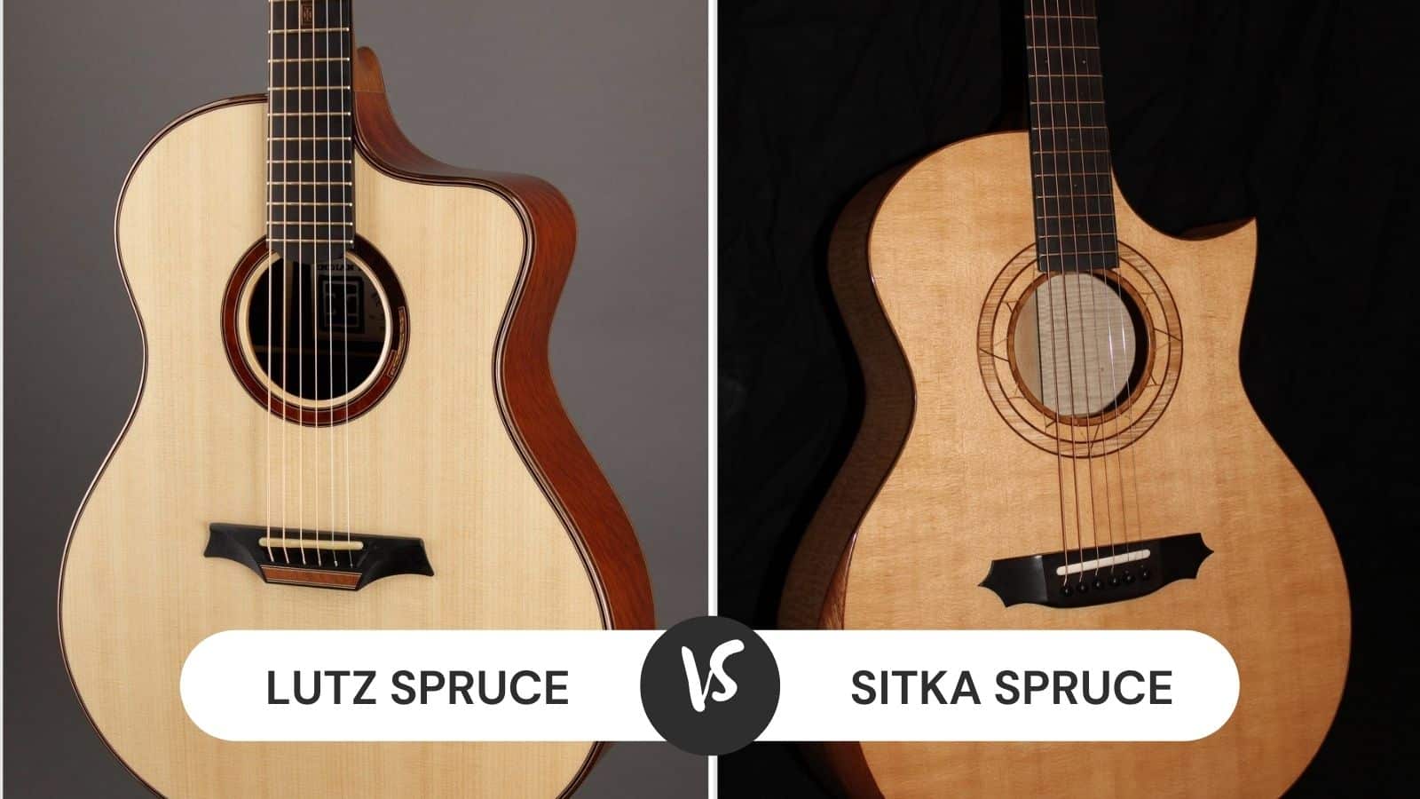 Lutz Spruce vs Sitka Spruce