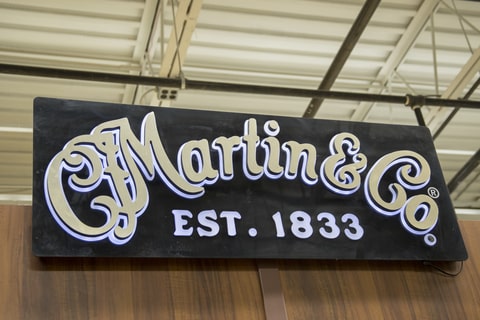 Martin guitar logo