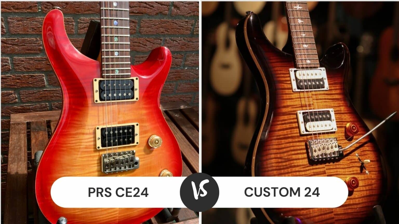 PRS CE24 Vs Custom 24 Which One Should Users Get? CMUSE