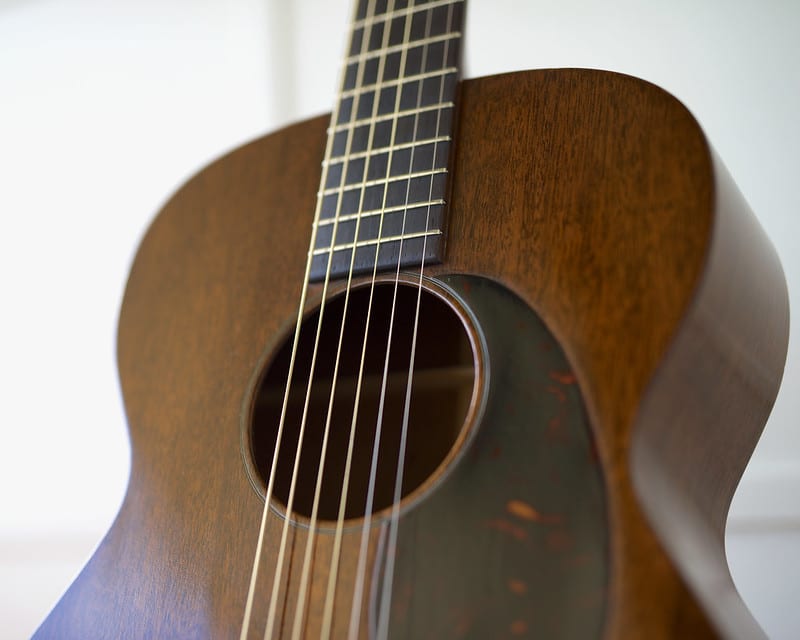 A Mahogany Guitar 