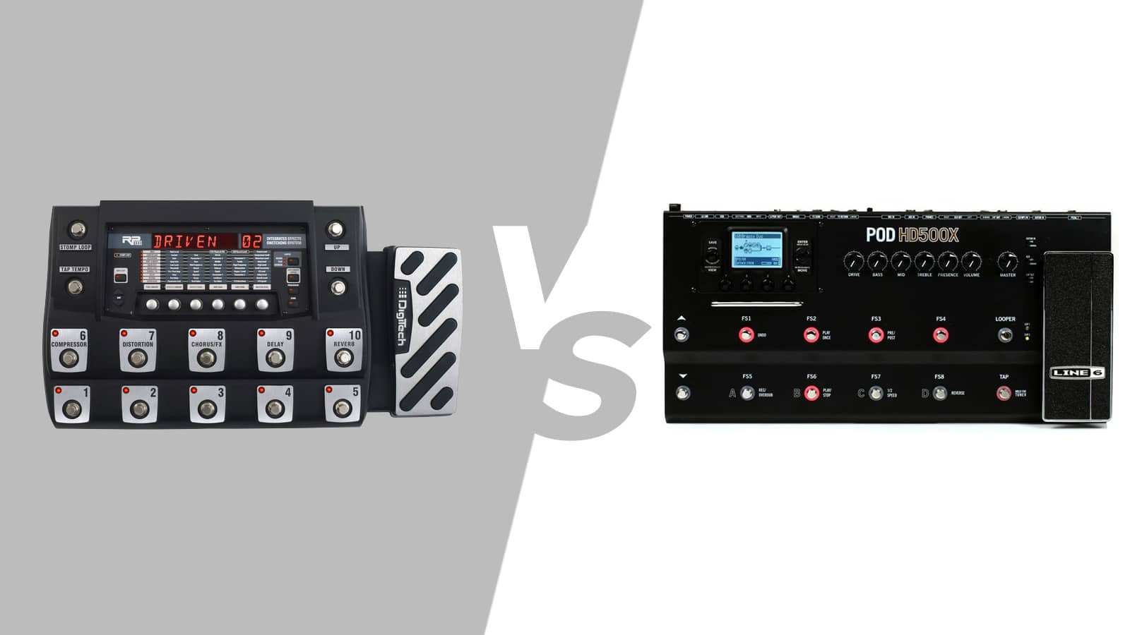 Digitech RP1000 vs Line 6 HD500