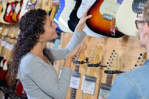 Electric Guitar shopping