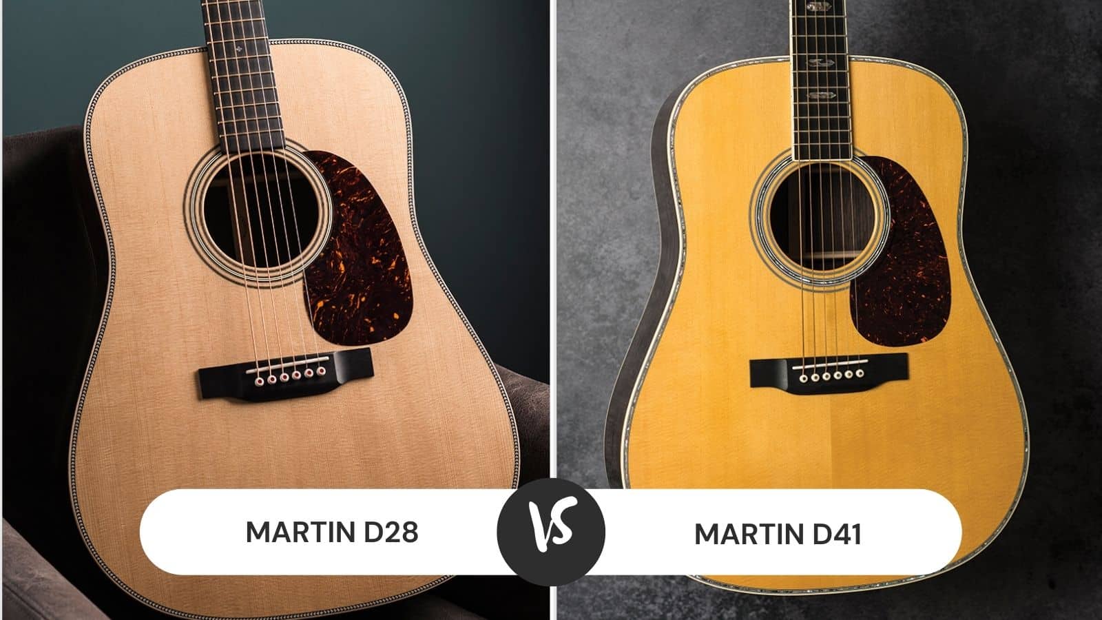 Martin D28 vs D41
