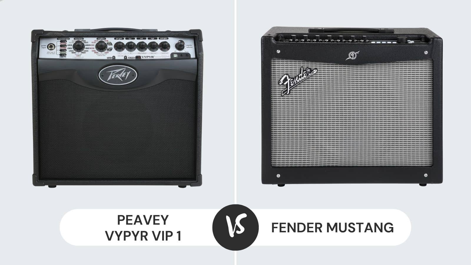 Peavey Vypyr VIP 1 vs Fender Mustang