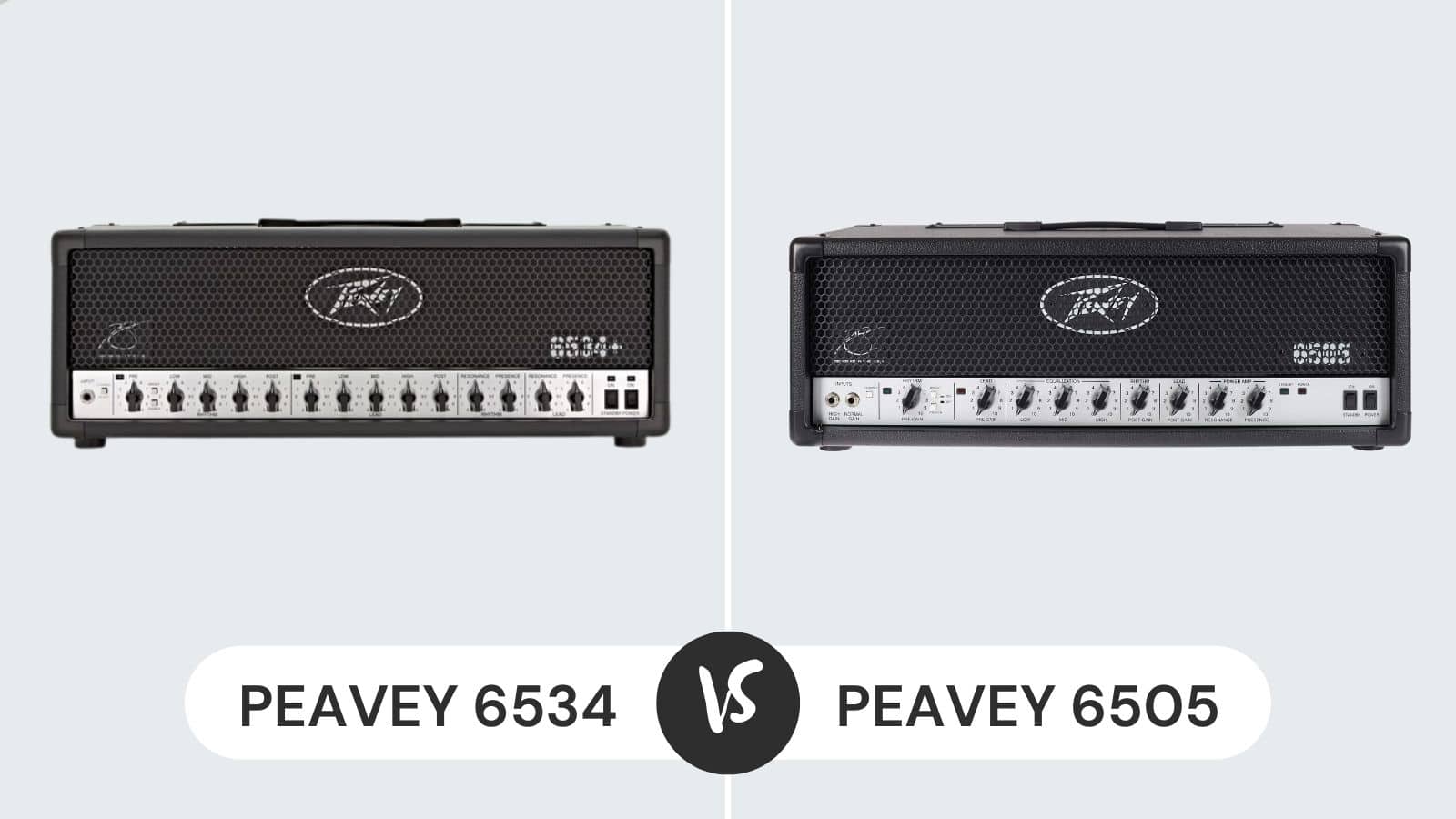 Peavey 6534 vs 6505