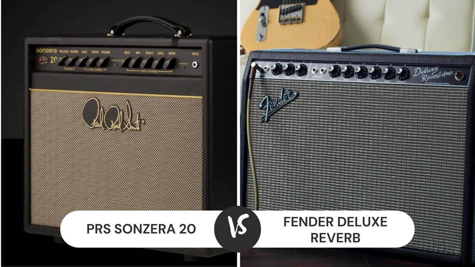 PRS Sonzera 20 vs Fender Deluxe Reverb