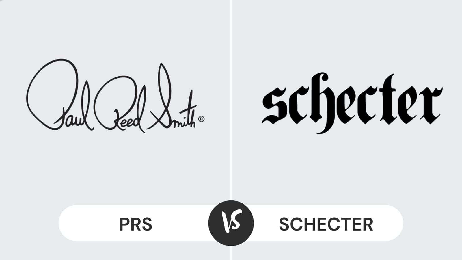PRS vs Schecter