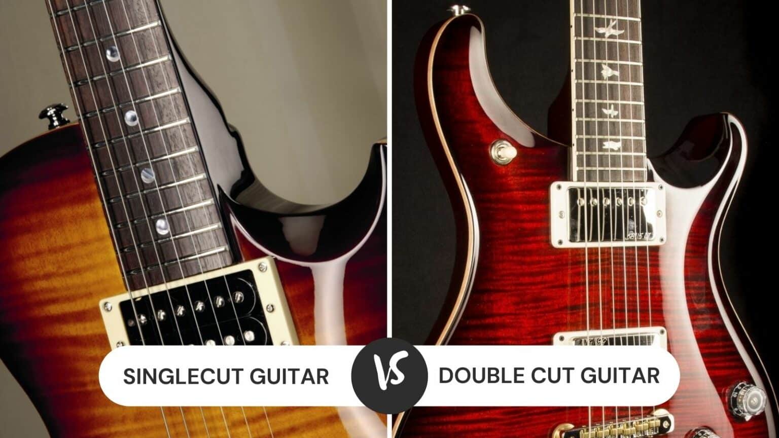Singlecut vs Double Cut Guitars Which Are Better? CMUSE