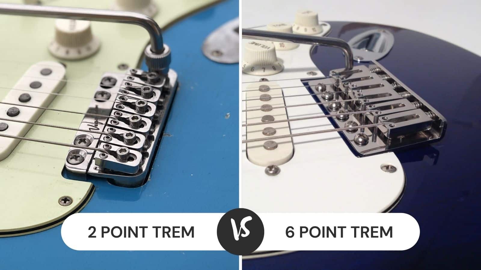 2 Point vs 6 Point Trem