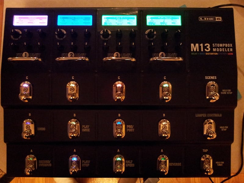 Line 6 M13 Layout