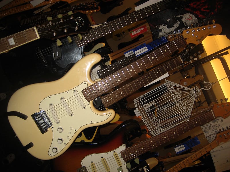 A Fender Elite Guitar