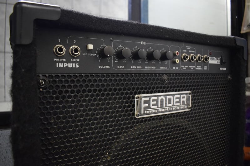 A fender rumble