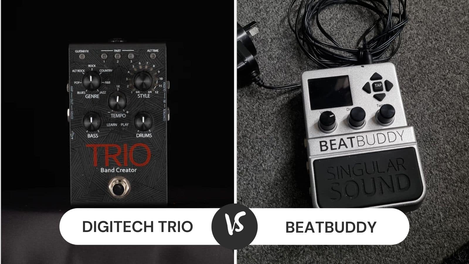 Digitech Trio vs BeatBuddy