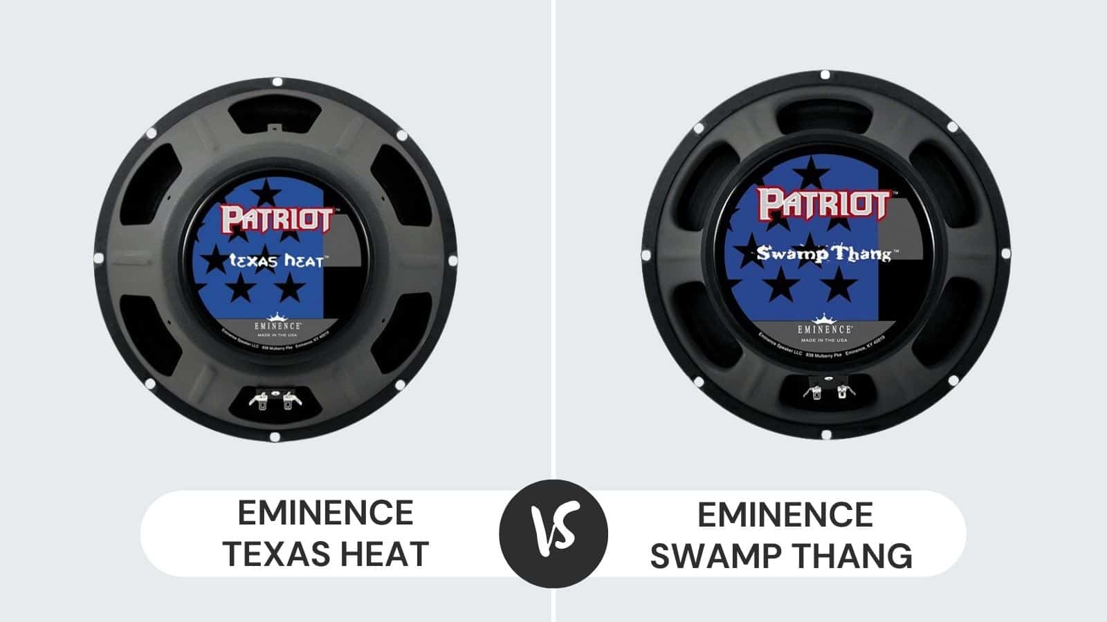 Eminence Texas Heat vs Swamp Thang