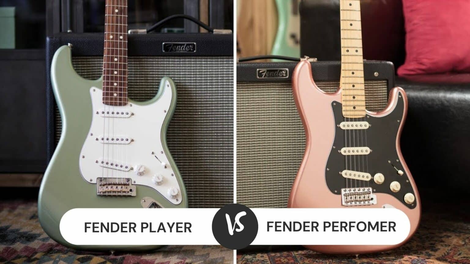Fender Player vs Performer Which One? CMUSE