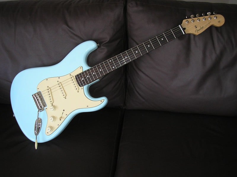 Fender Strat in Daphne