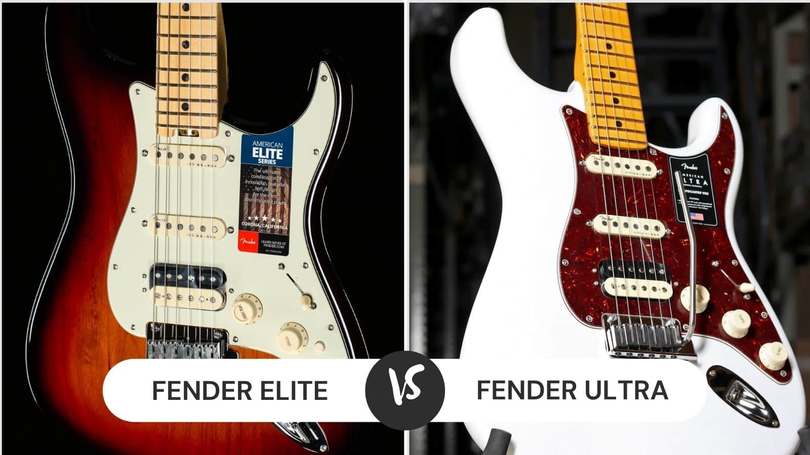 Fender Elite vs Ultra