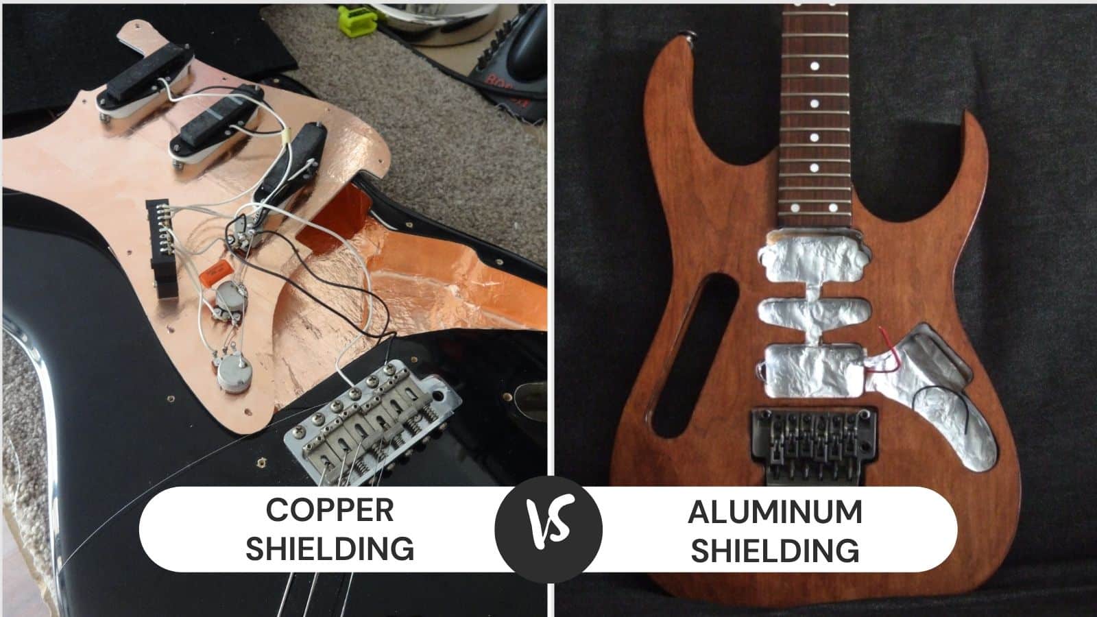 Guitar Shielding Copper vs Aluminum